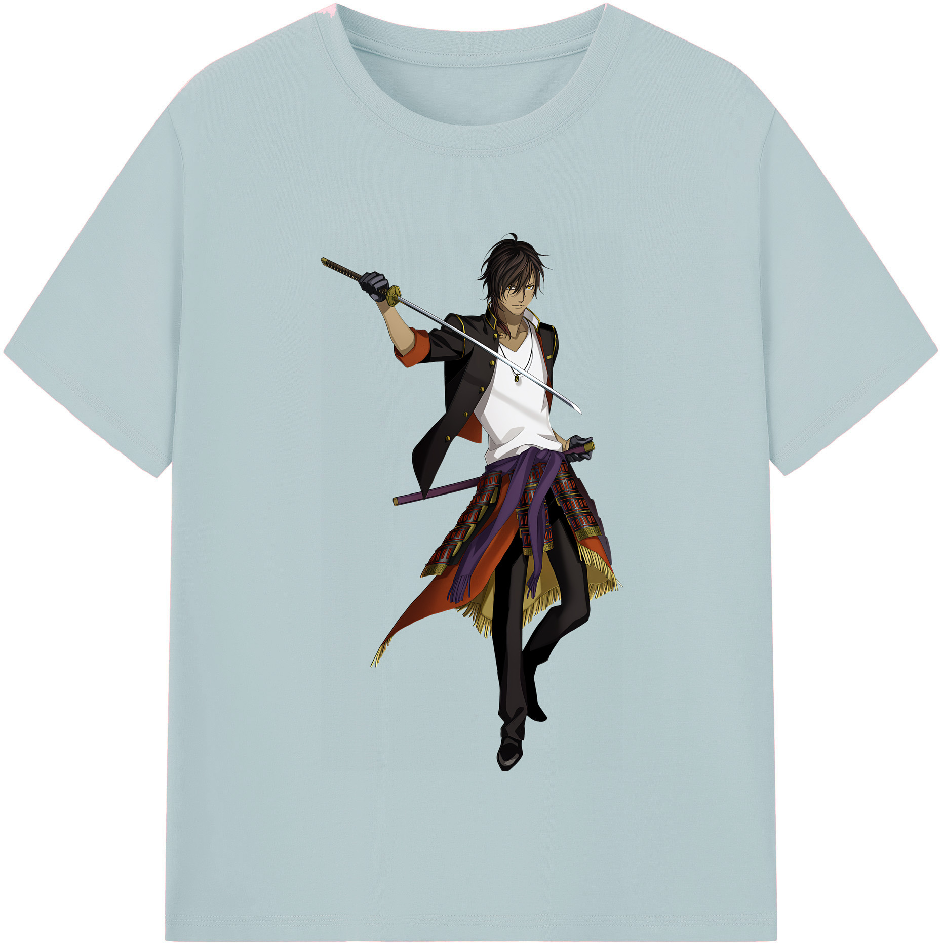 （画像用） 刀剣乱舞 Touken Ranbu 綿100％半袖Tシャツ（フロントプリント）